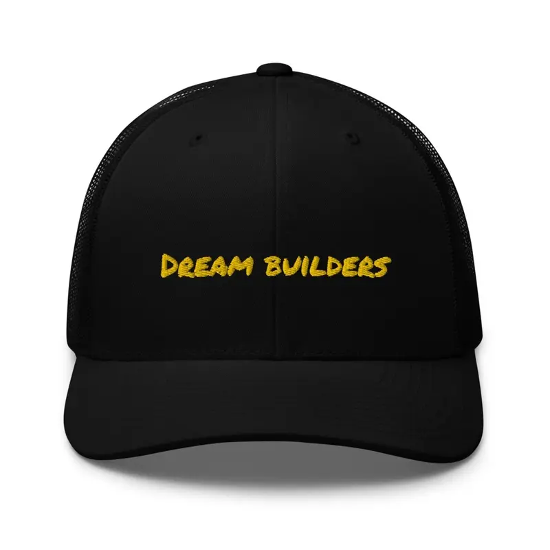 Dream Builders Trucker Hat Yellow 